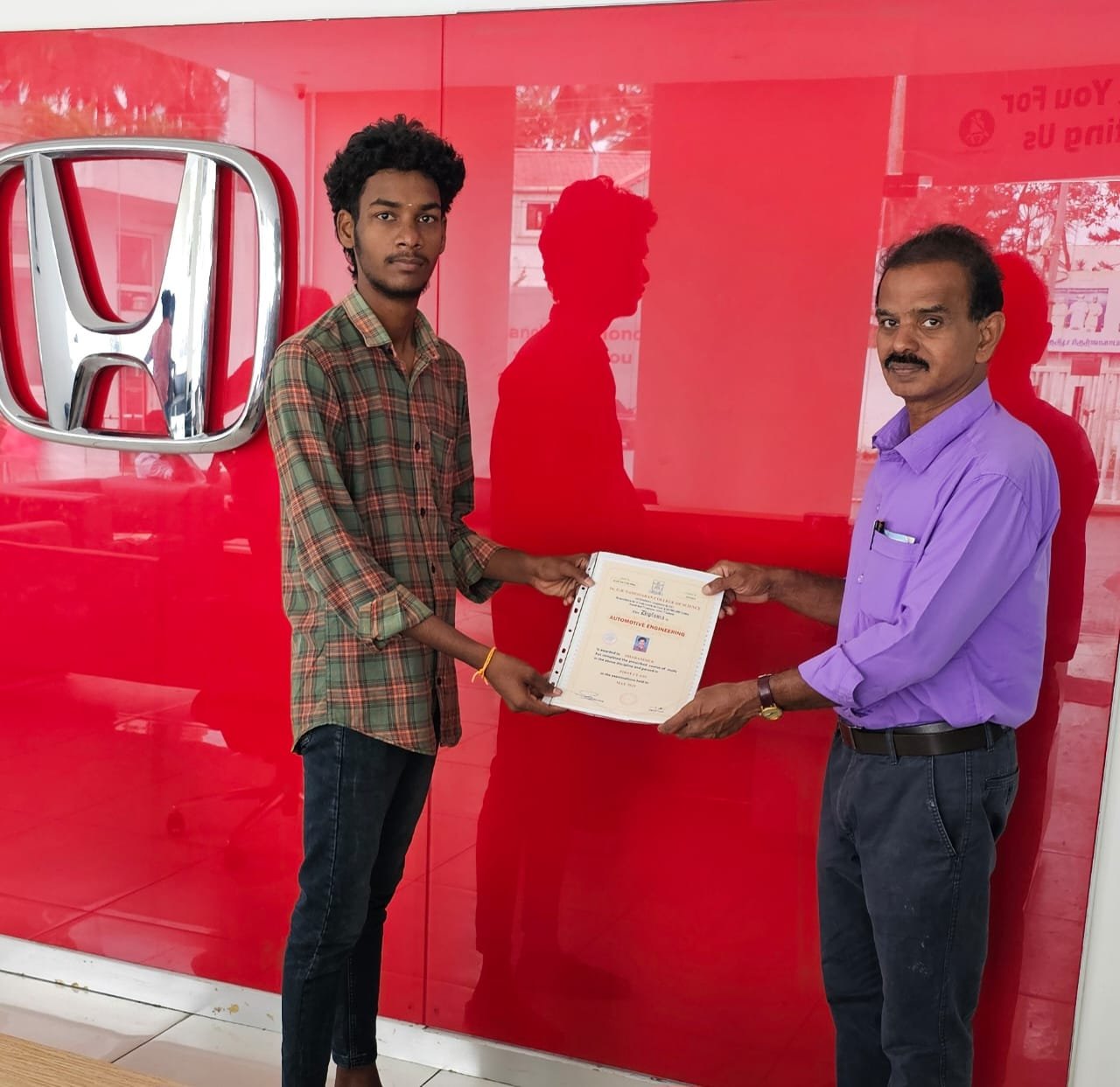 Diploma in Automobile Engineering Certificate